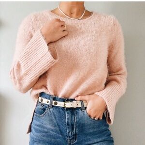 Calvin Klein Cozy Pink Sweater size M